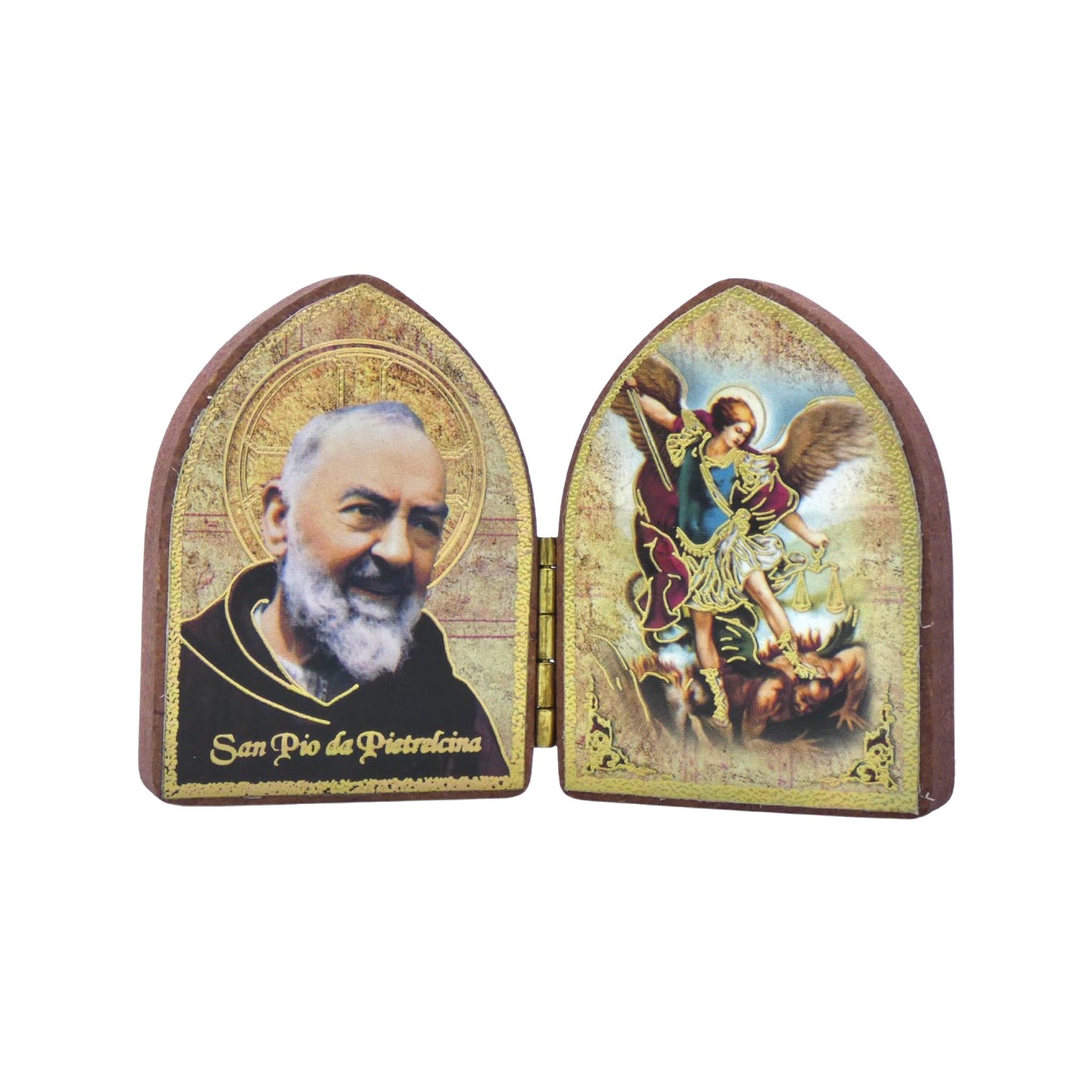 Padre Pio Folding Image