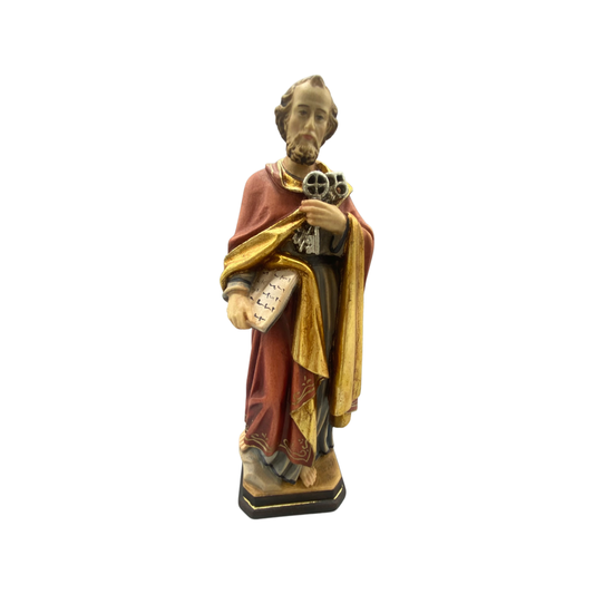 St. Peter - Wood Carved Statue