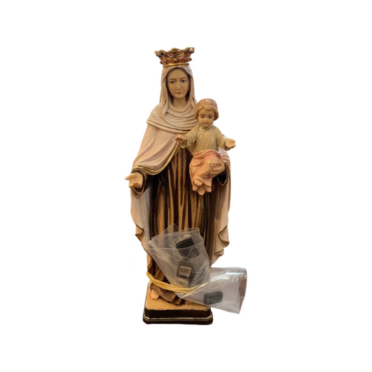 Our Lady of Mount Carmel - Wood Carved Statue